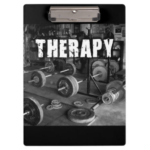 Carpeta De Pinza TERAPIA (Campanas) - "Levantamiento de peso" Motiv