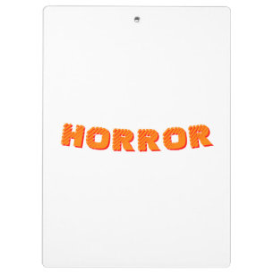 Carpeta De Pinza Terror