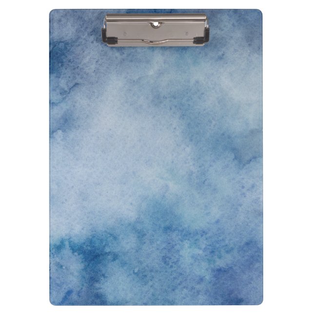 Carpeta De Pinza Textura de color azul (Anverso)