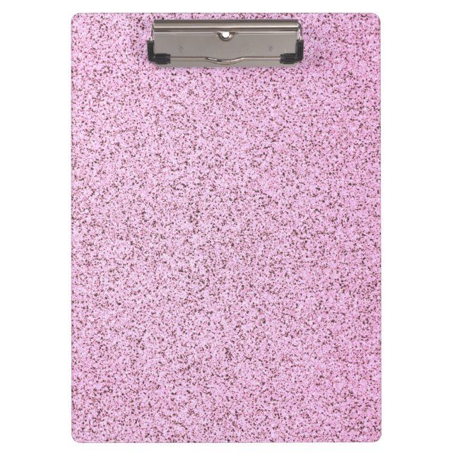 Carpeta De Pinza Textura de hormigón rosa pastel (Anverso)