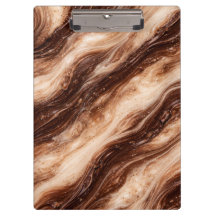 Textura de mármol de batido de chocolate
