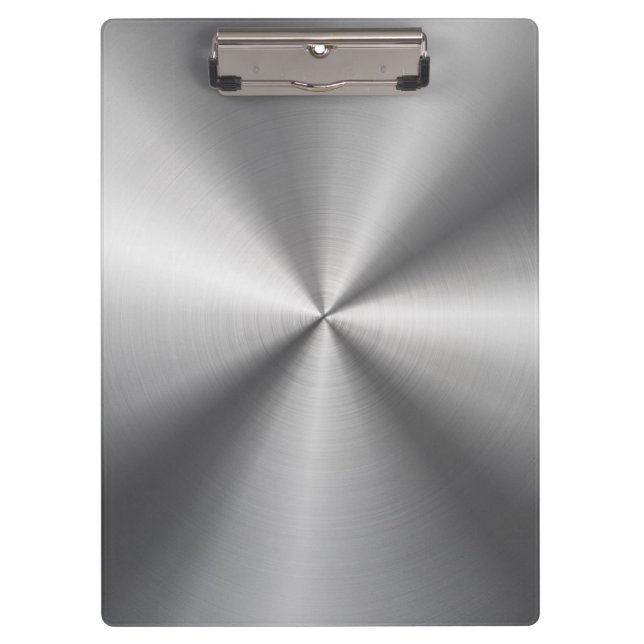 Carpeta De Pinza Textura radial metálica personalizada (Anverso)