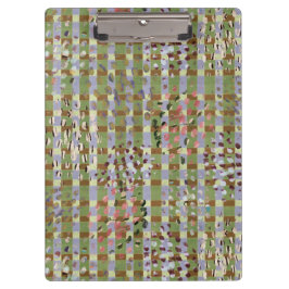 Carpeta De Pinza Textured Pointillism Grid Pattern Artwork