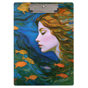Carpeta De Pinza "Thalassa" - Mujeres En El Agua