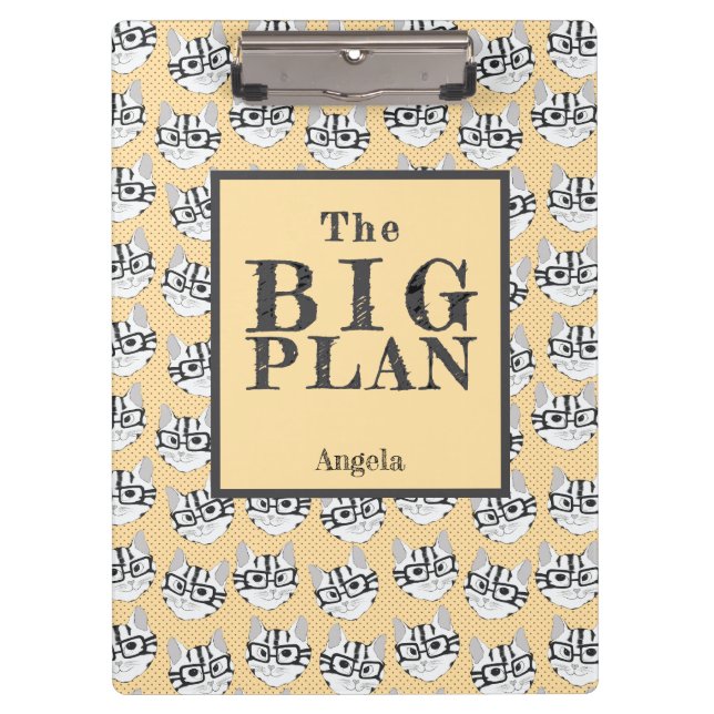 Carpeta De Pinza The Cadstudios El Gran Plan Beige (Anverso)