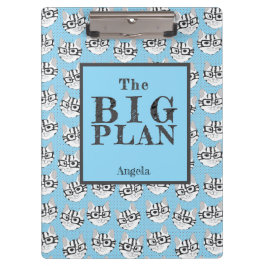 Carpeta De Pinza The Cadstudios The Big Plan Blue