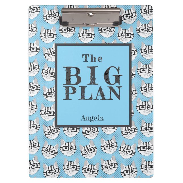 Carpeta De Pinza The Cadstudios The Big Plan Blue (Anverso)