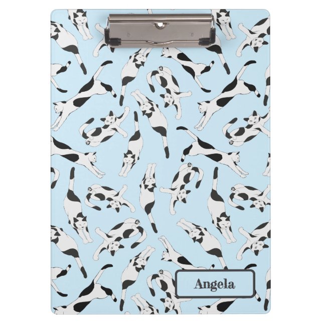 Carpeta De Pinza The Cats of cadstudios My Planner Baby Blue (Anverso)