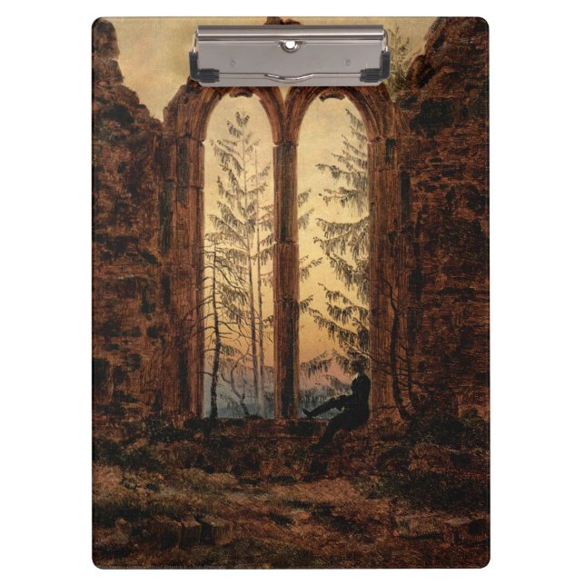 Carpeta De Pinza The Dreamer (por Caspar David Friedrich) (Anverso)