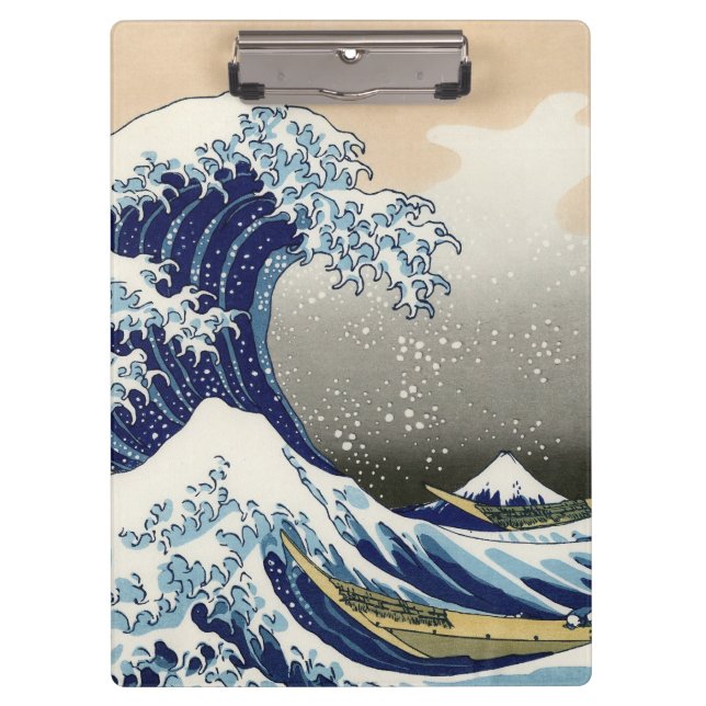 Carpeta De Pinza The Great Wave of Kanagawa - Katsushika Hokusai (Anverso)