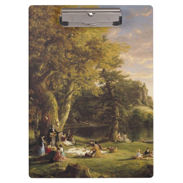 Carpeta De Pinza Thomas Cole The Pic-Nic (Anverso)