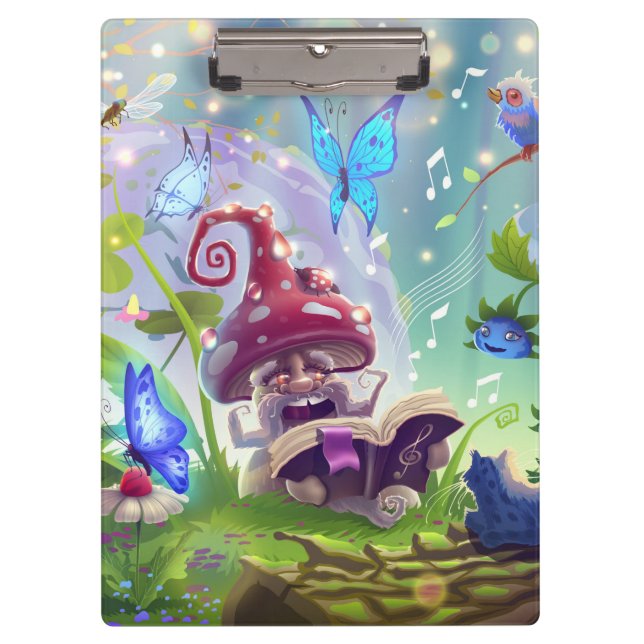 Carpeta De Pinza Tierra de fantasía (Anverso)