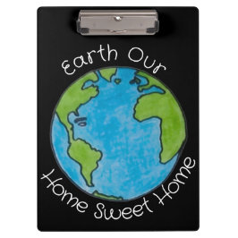 Carpeta De Pinza Tierra Nuestro Hogar Dulce Hogar
