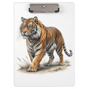 Carpeta De Pinza Tigre