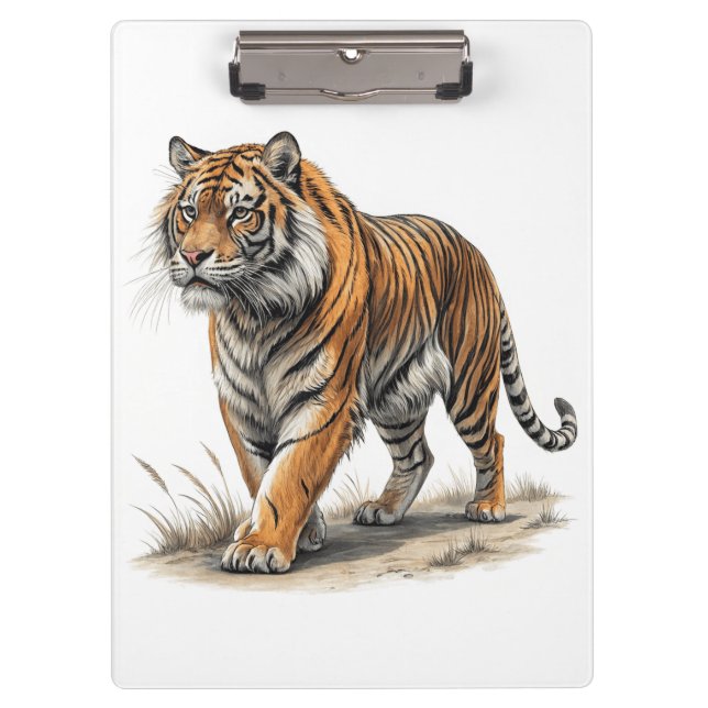 Carpeta De Pinza Tigre (Anverso)