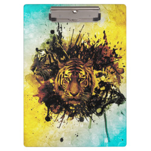 Carpeta De Pinza Tigres