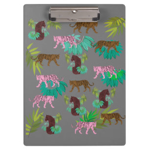 Carpeta De Pinza Tigres