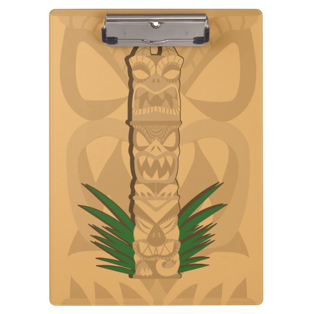 Carpeta De Pinza Tiki Totem Dinosaur (Anverso)