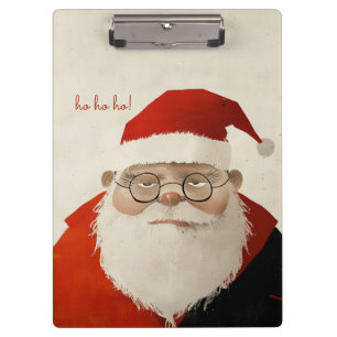 Carpeta De Pinza Tired Santa