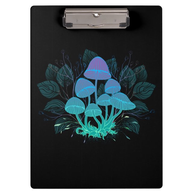 Carpeta De Pinza Toadstools en Bushes (Anverso)