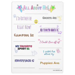 Carpeta De Pinza Todo sobre mí Personalizar