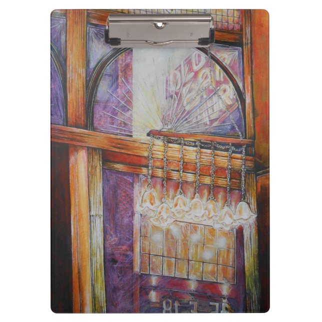 Carpeta De Pinza Todos Estamos Volando A La Misma Luz. (Anverso)