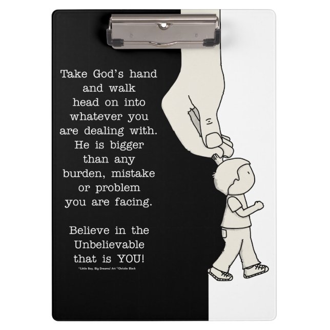 Carpeta De Pinza Toma la mano de Dios (Anverso)