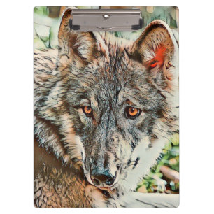 Carpeta De Pinza toony wolf