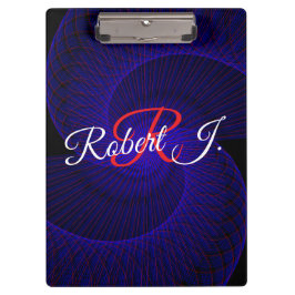 Carpeta De Pinza Top Down Dual Funnel Geometric Clipboard