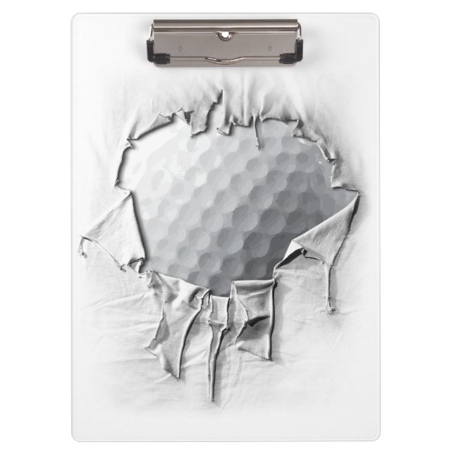 Carpeta De Pinza Torn Golf Ball (Anverso)