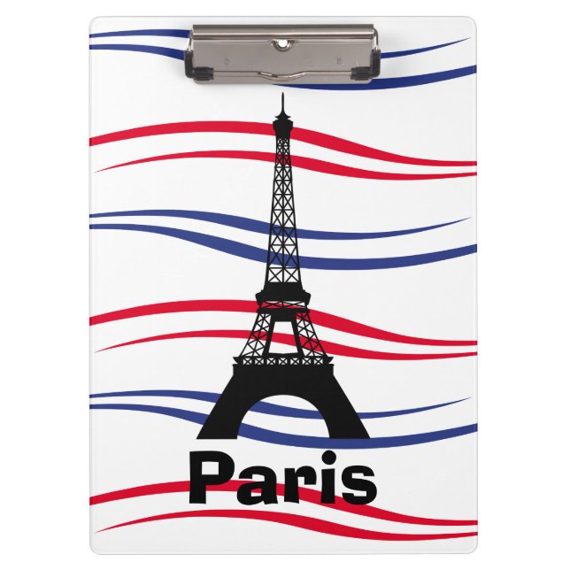 Carpeta De Pinza Torre Eiffel (Anverso)