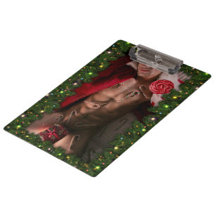 Carpeta De Pinza Torso masculino de seis músculos abdominales desnu