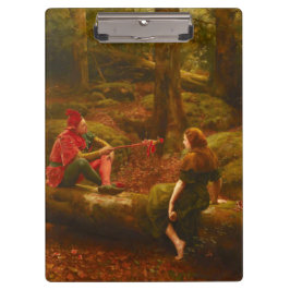 Carpeta De Pinza Touchstone and Audrey (Jester Teasing Lady Lover)