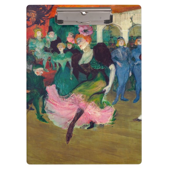 Carpeta De Pinza Toulouse-Lautrec - Marcelle Lender, Dancing Bolero (Anverso)
