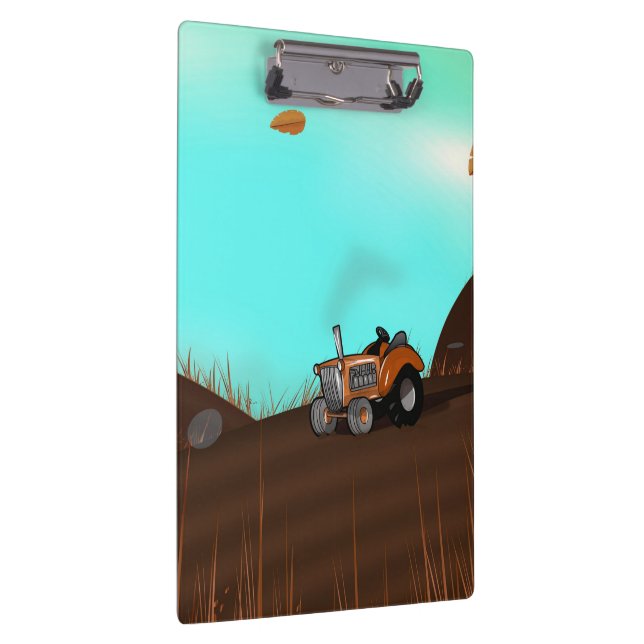 Carpeta De Pinza Tractor agrícola vintage (Derecha)