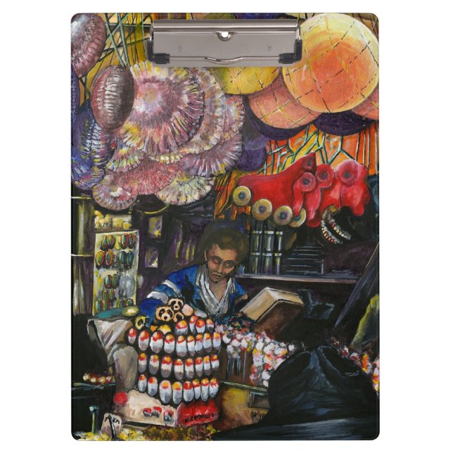 Carpeta De Pinza Tradiciones del antiguo comercio, Jerusalén (Anverso)