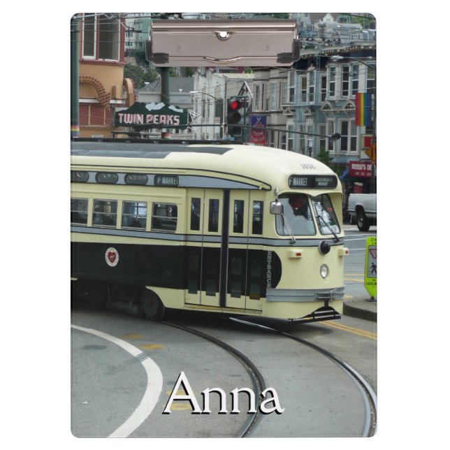 Carpeta De Pinza Tranvía por cable de San Francisco (Anverso)