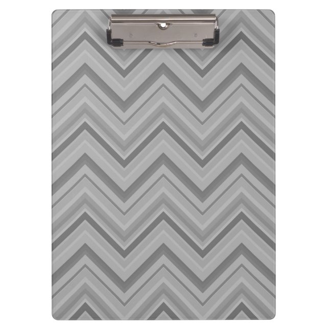 Carpeta De Pinza Trazos grises zigzag (Anverso)