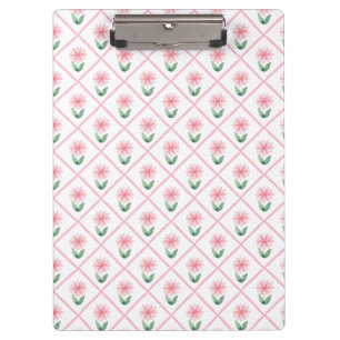 Carpeta De Pinza Trellis floral elegante grandmillenial