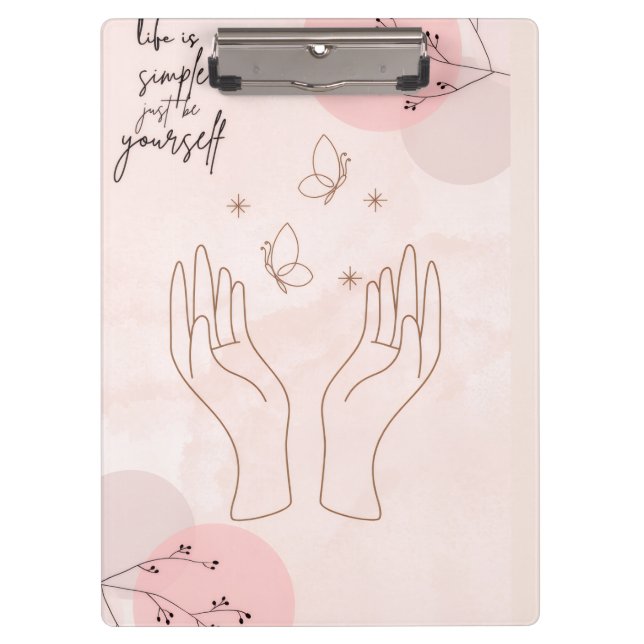 Carpeta De Pinza trending beautiful inspirational clipboard (Anverso)
