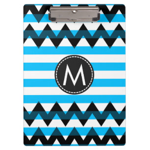 Carpeta De Pinza Trendy Chic Chevron Stripes Pattern #10