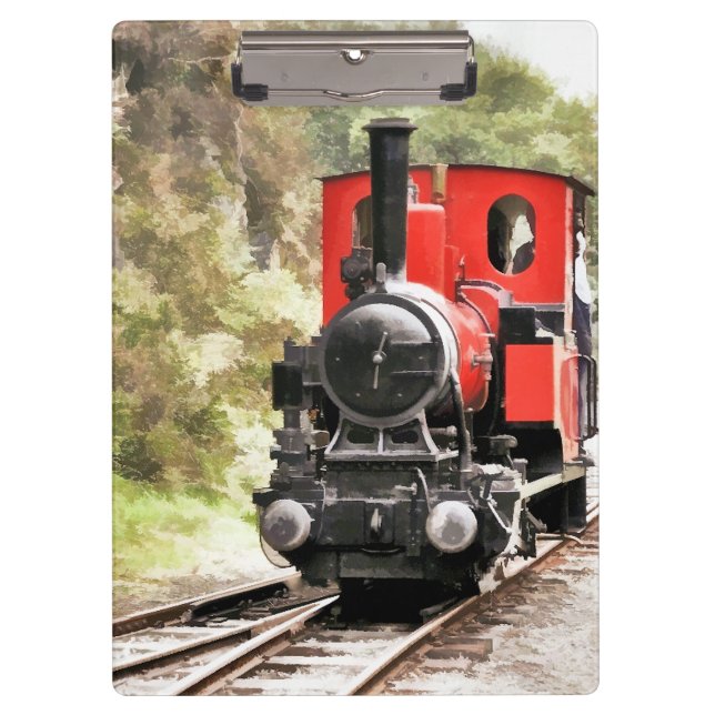 CARPETA DE PINZA TRENES DE VAPOR (Anverso)