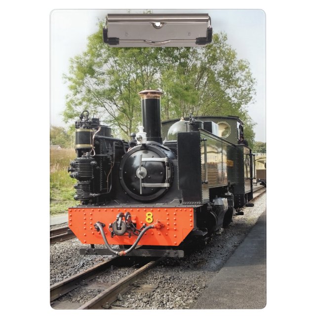 CARPETA DE PINZA TRENES DE VAPOR (Anverso)