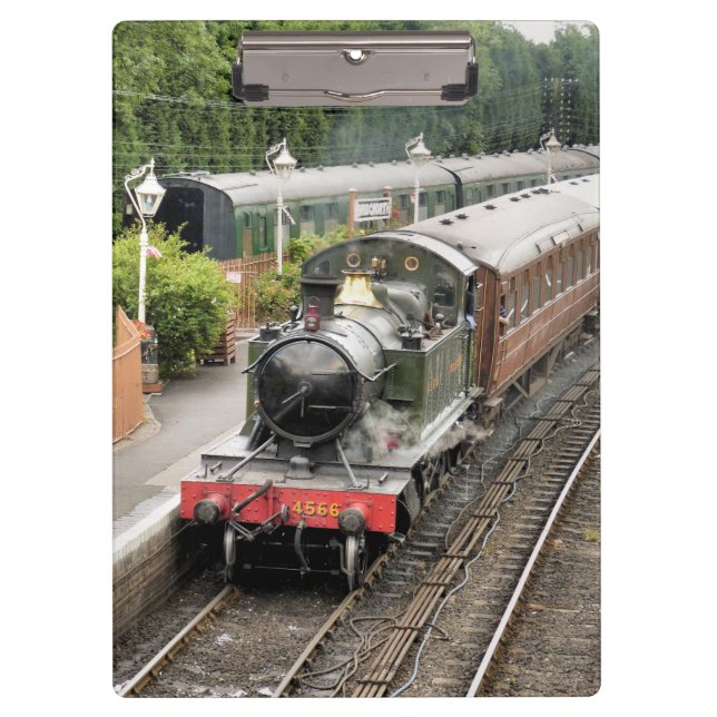 CARPETA DE PINZA TRENES DE VAPOR (Anverso)