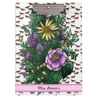 Carpeta De Pinza Trotting off to Teach teacher 