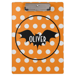 Carpeta De Pinza Truco de Halloween o tratamiento monograma persona