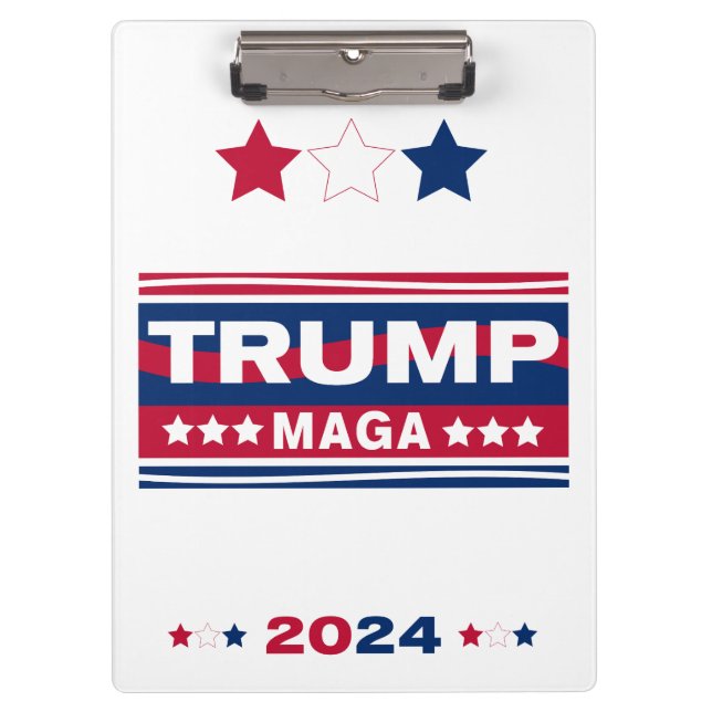 CARPETA DE PINZA TRUMP~MAGA~2024 (Anverso)