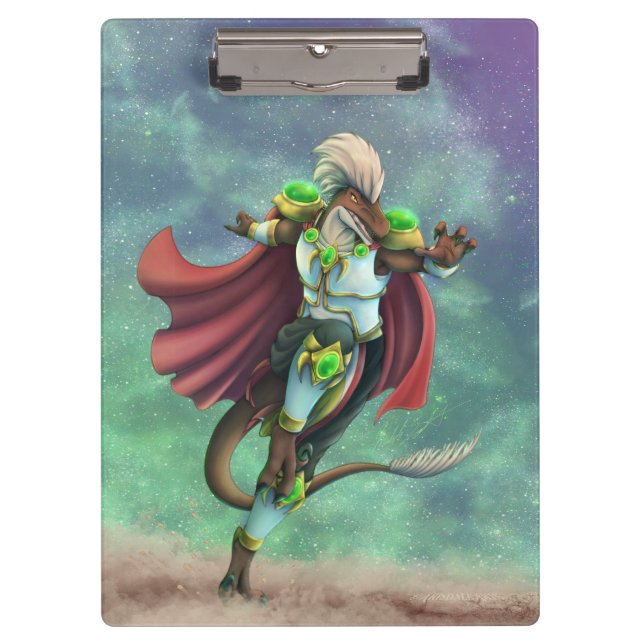 Carpeta De Pinza TSDS: Justin Arisdale cubre arte con Miral (Anverso)