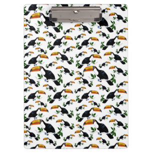 Carpeta De Pinza Tucanes Tropicales - Jungla Divertida