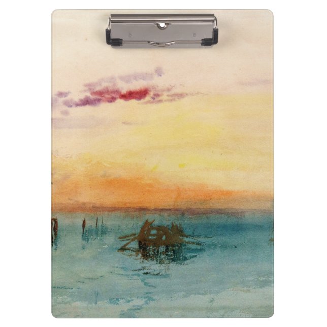 Carpeta De Pinza Turner - La Venecia de la laguna al atardecer (Anverso)